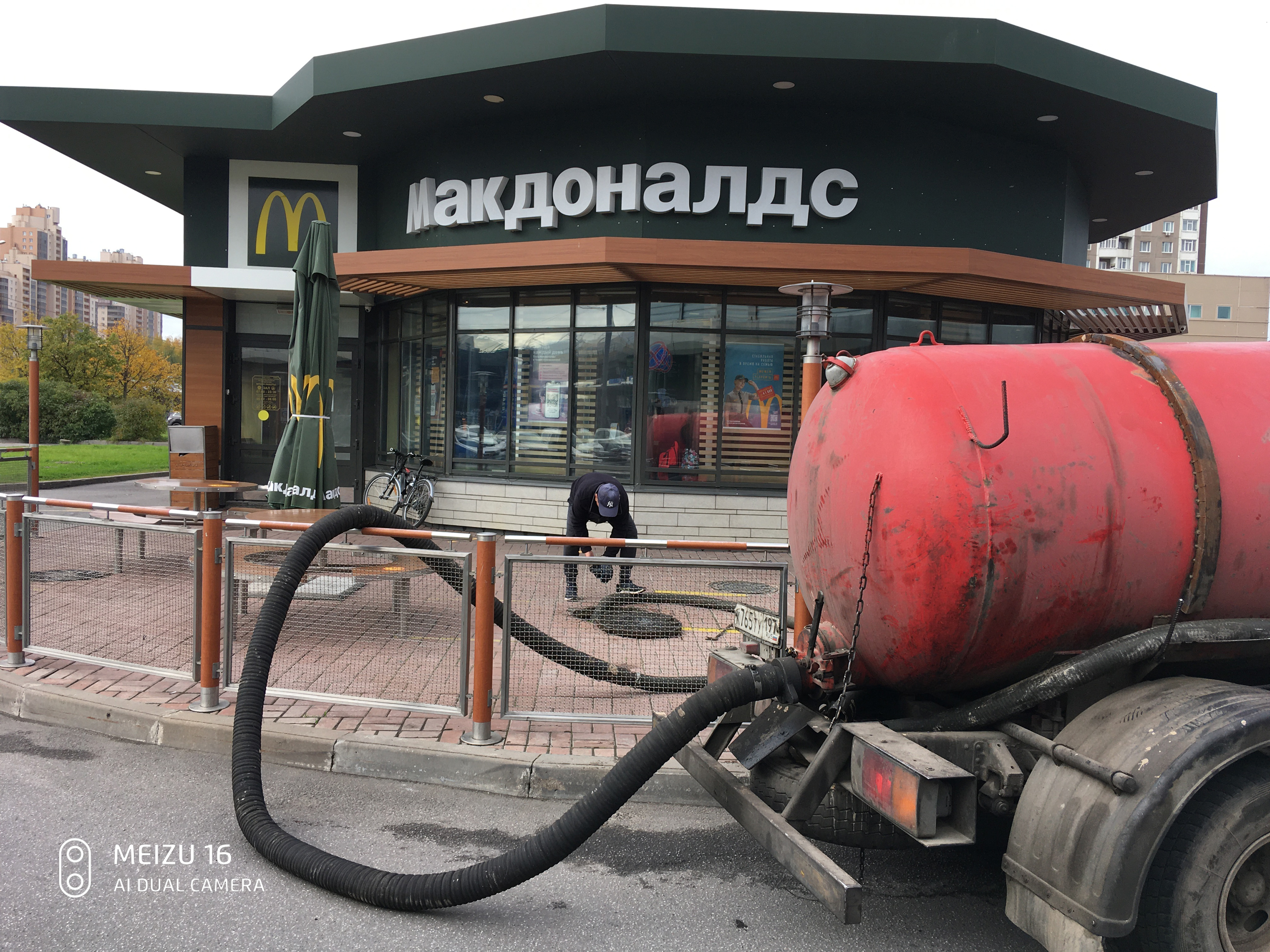 Отзыв о работе Илососной Машын в Разметелево